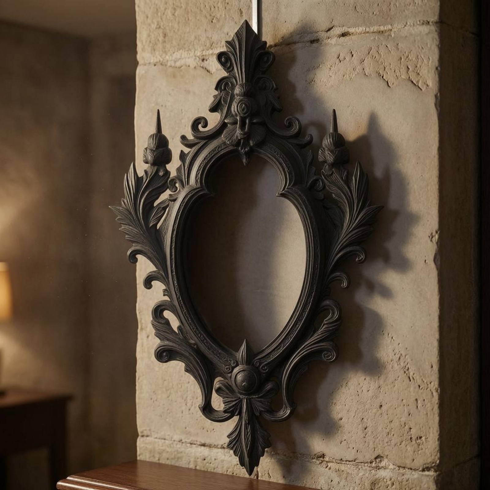 Medieval Picture Frame Scrollw - Home Decor Free Images review and price
