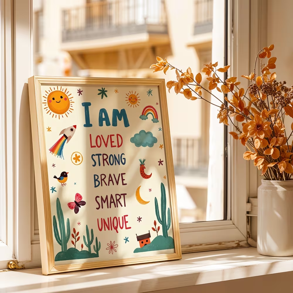 Colorful I Am Loved Strong Bra - Home Decor Lovely Home review and price