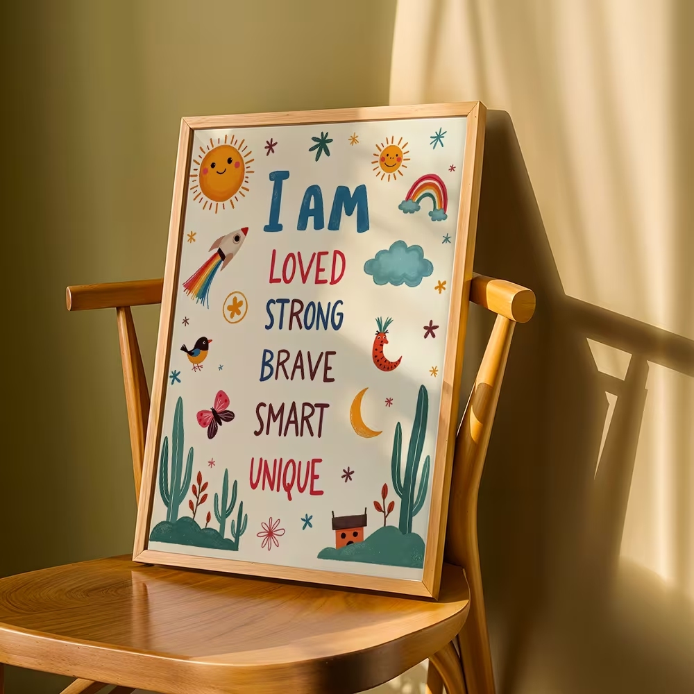 Colorful I Am Loved Strong Bra - Home Decor Lovely Home review and price