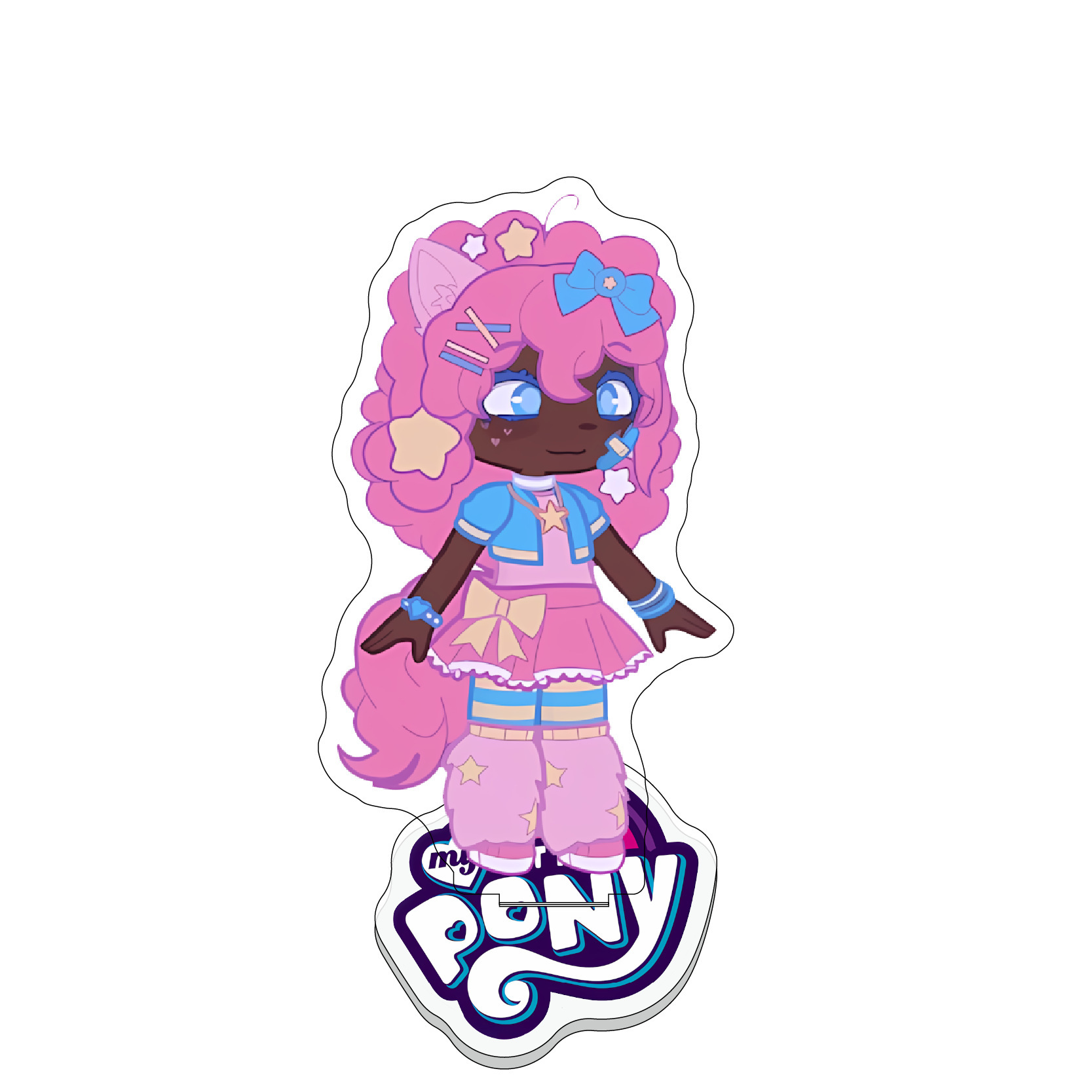 Cute Pony Fantasy Acrylic Stan - Home Decor Resin review and price