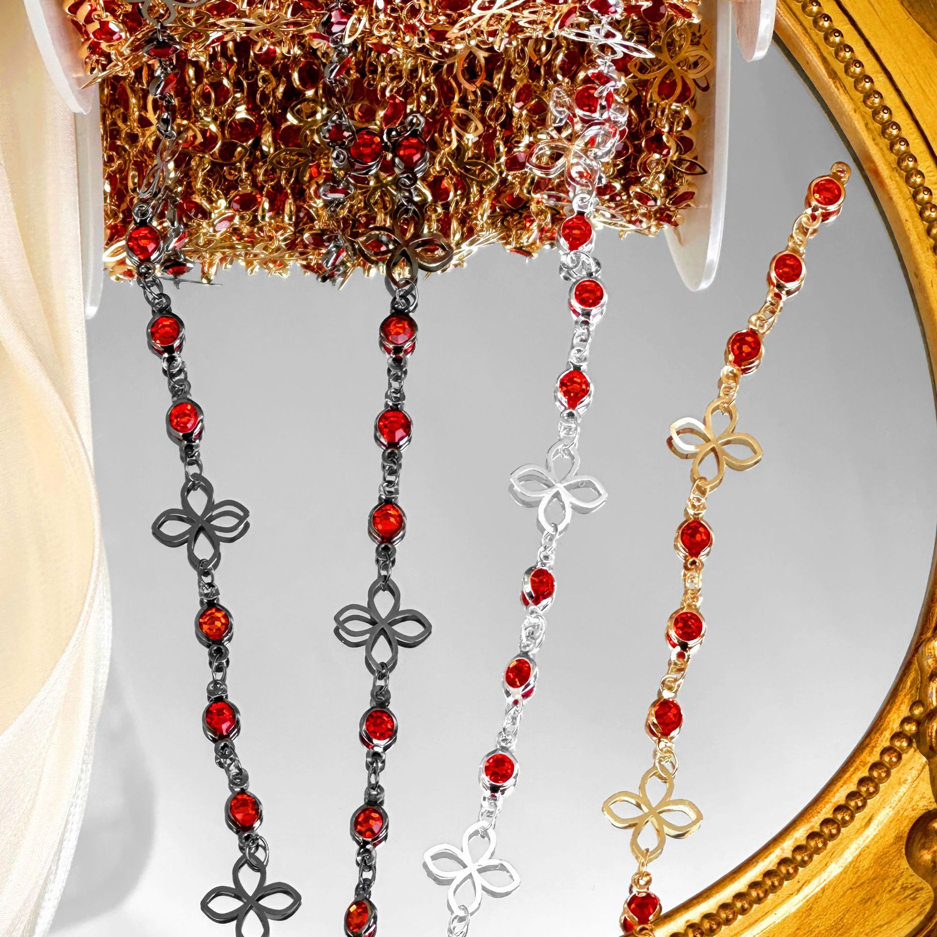 0.5/1/2M Hollow Flower Tassel  - Home Decor Glass review and price