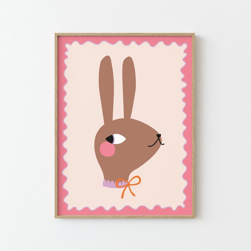 Cartoon Cute Animals Illustrat - Watercolor Poster Print review and price