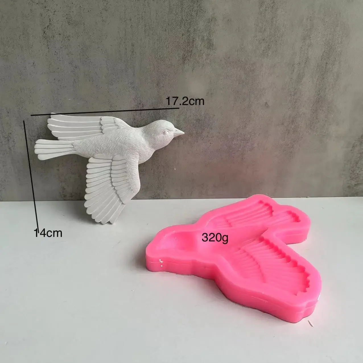 Hummingbird Silicone Mold Swal - Home Decor Wall Molding review and price