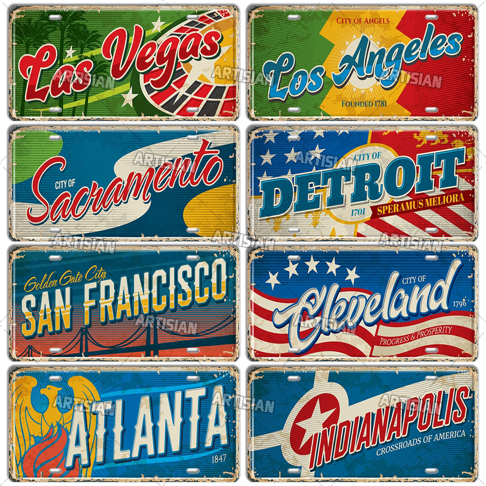 Artisian USA License Plate Lan - Home Decor Usa review and price