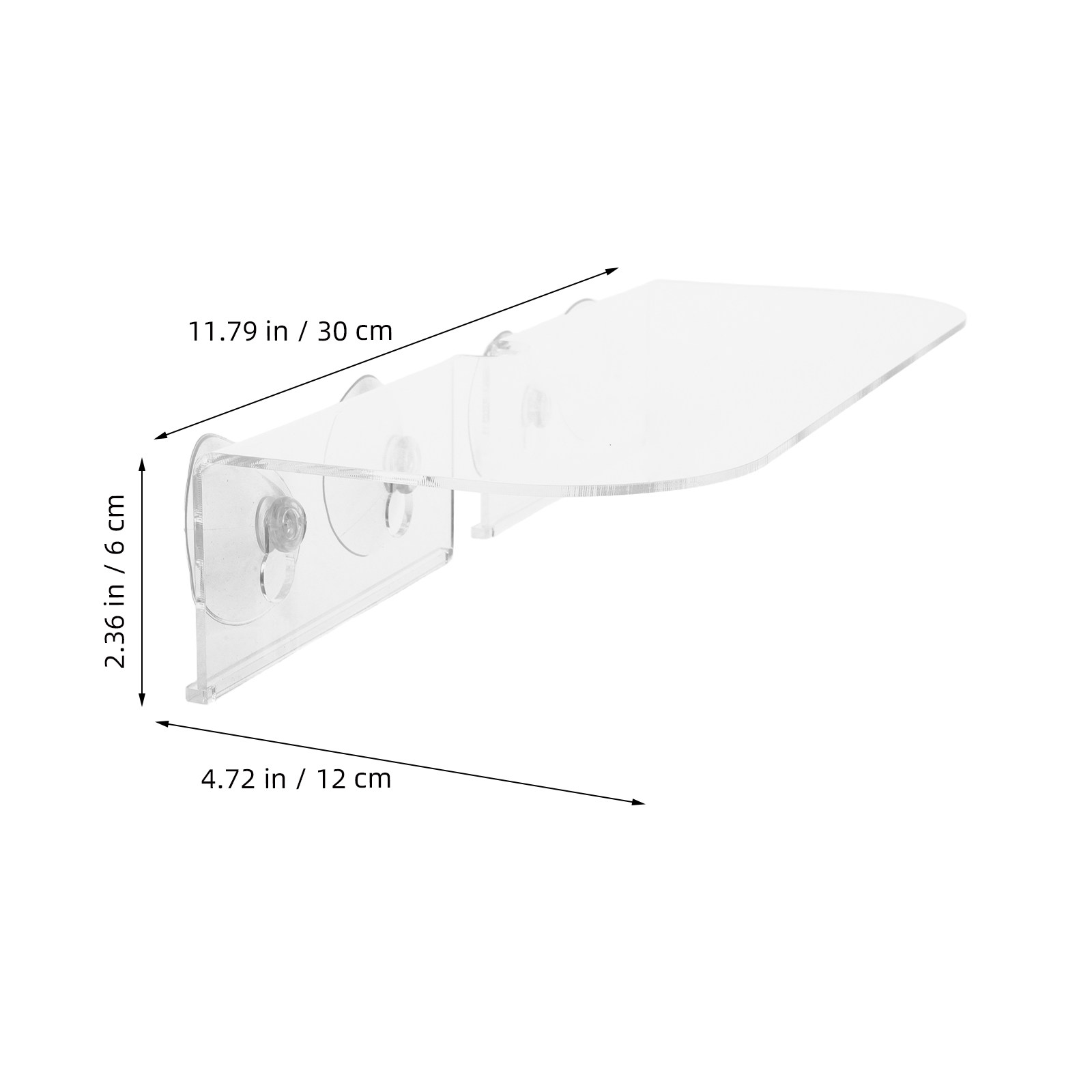 12 Inch Suction Cup Window Pla - Floating Shelves review and price