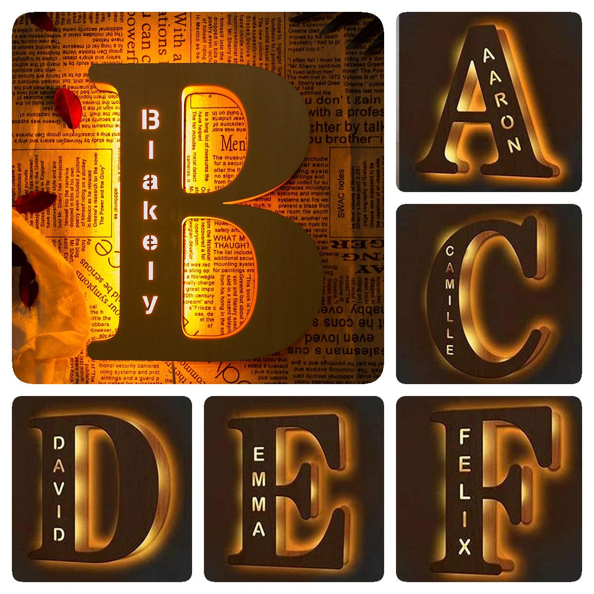 Personalized Wall Decor 26 Let - Wooden Letter Sign review and price