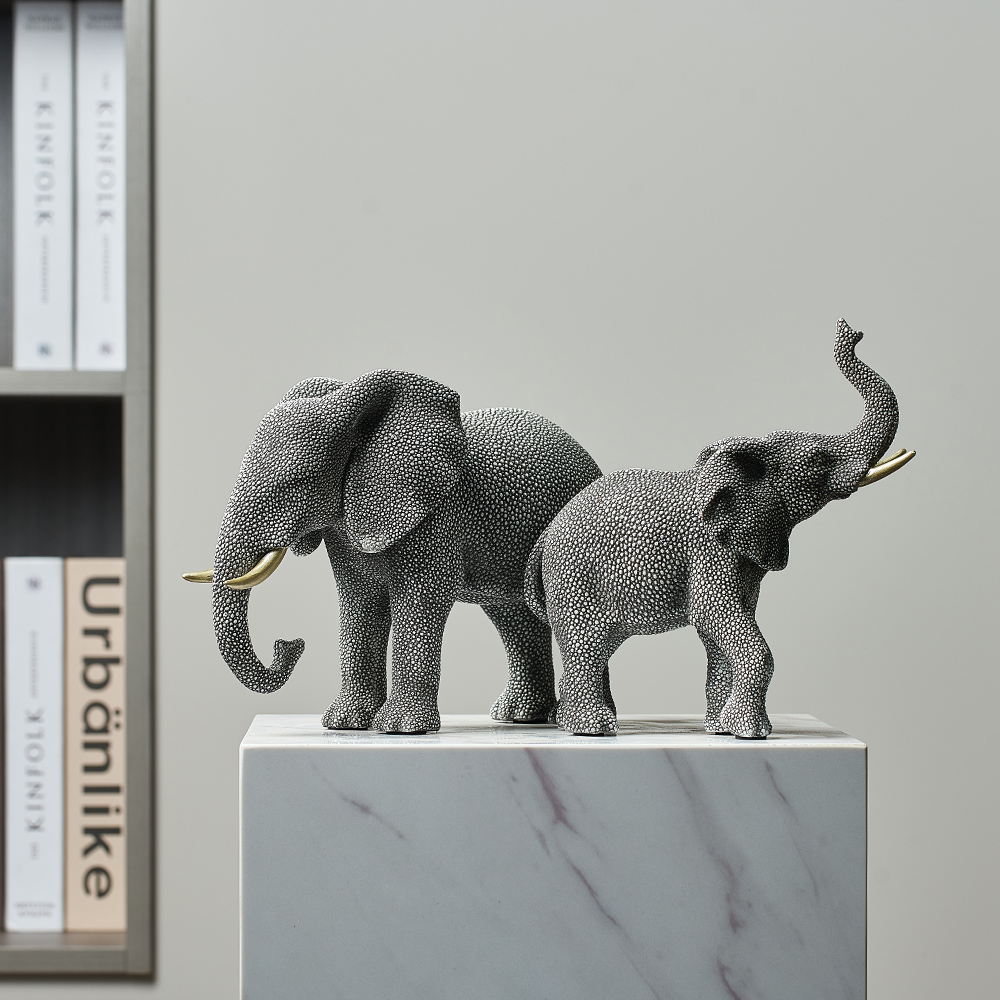 Elephant Statue European Style - Abstract Sculpture Resin review and price