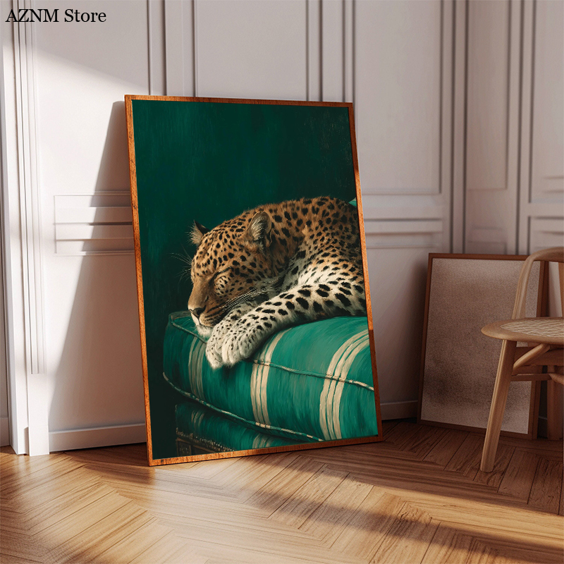 Trendy Cheetah Art Print Poste - Watercolor Poster Print review and price