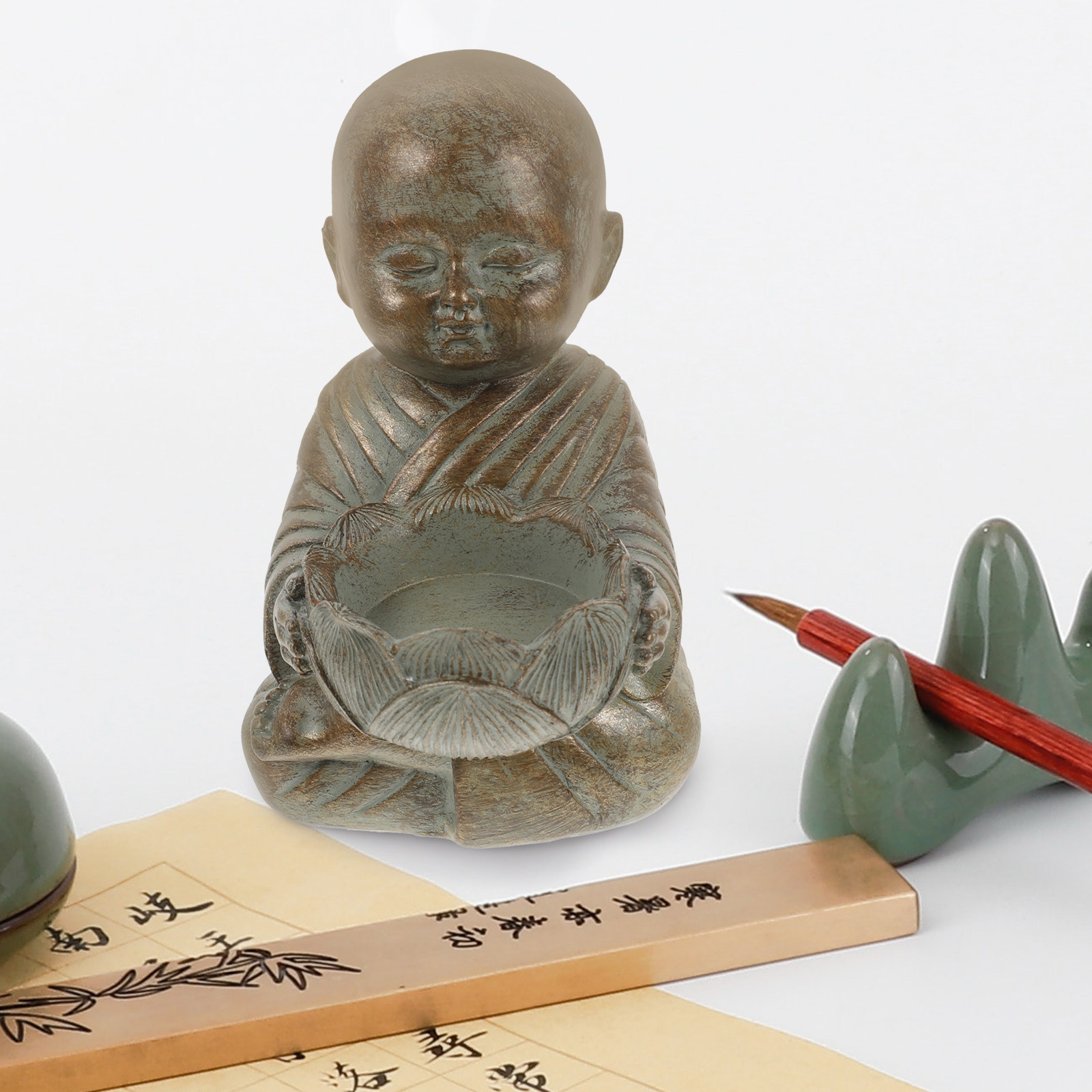 Zen Sculpture Resin Craft Chin - Home Decor Resin review and price