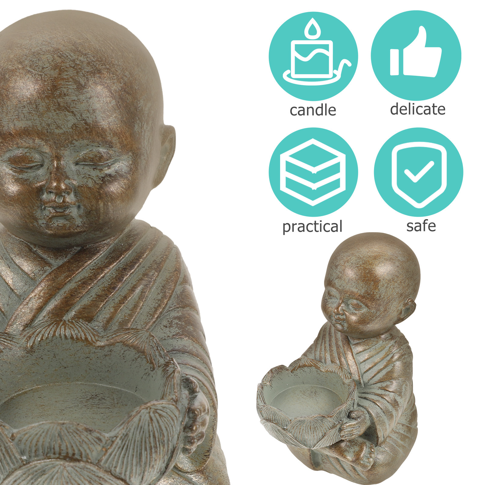 Zen Sculpture Resin Craft Chin - Home Decor Resin review and price