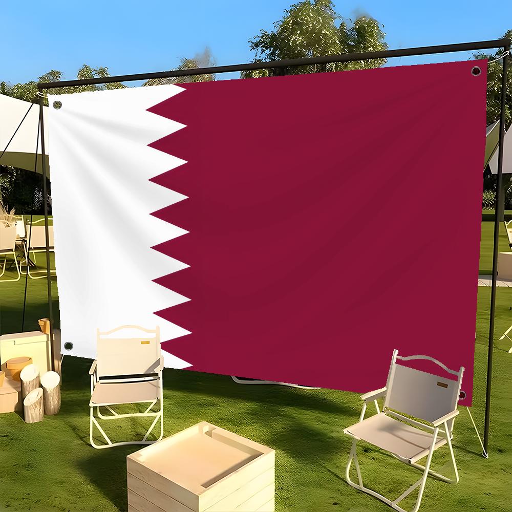 Qatar Flags Custom Decorative  - Home Decor Qatar review and price