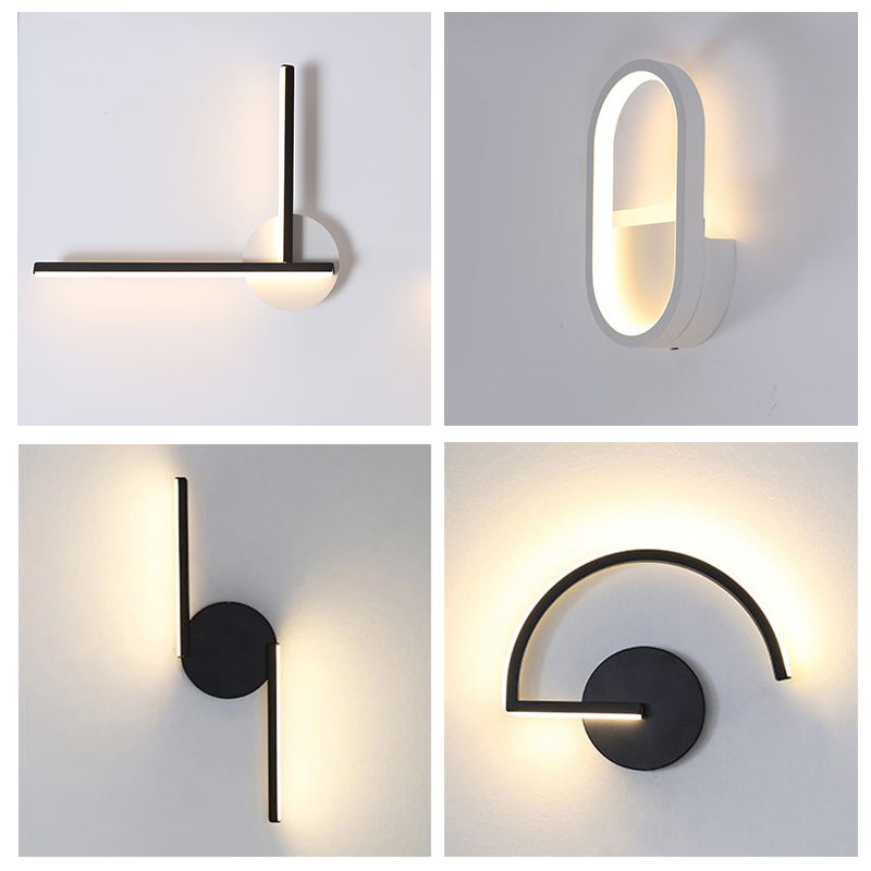 Modern Nordic LED Wall Lamp, M - Home Decor Glass review and price