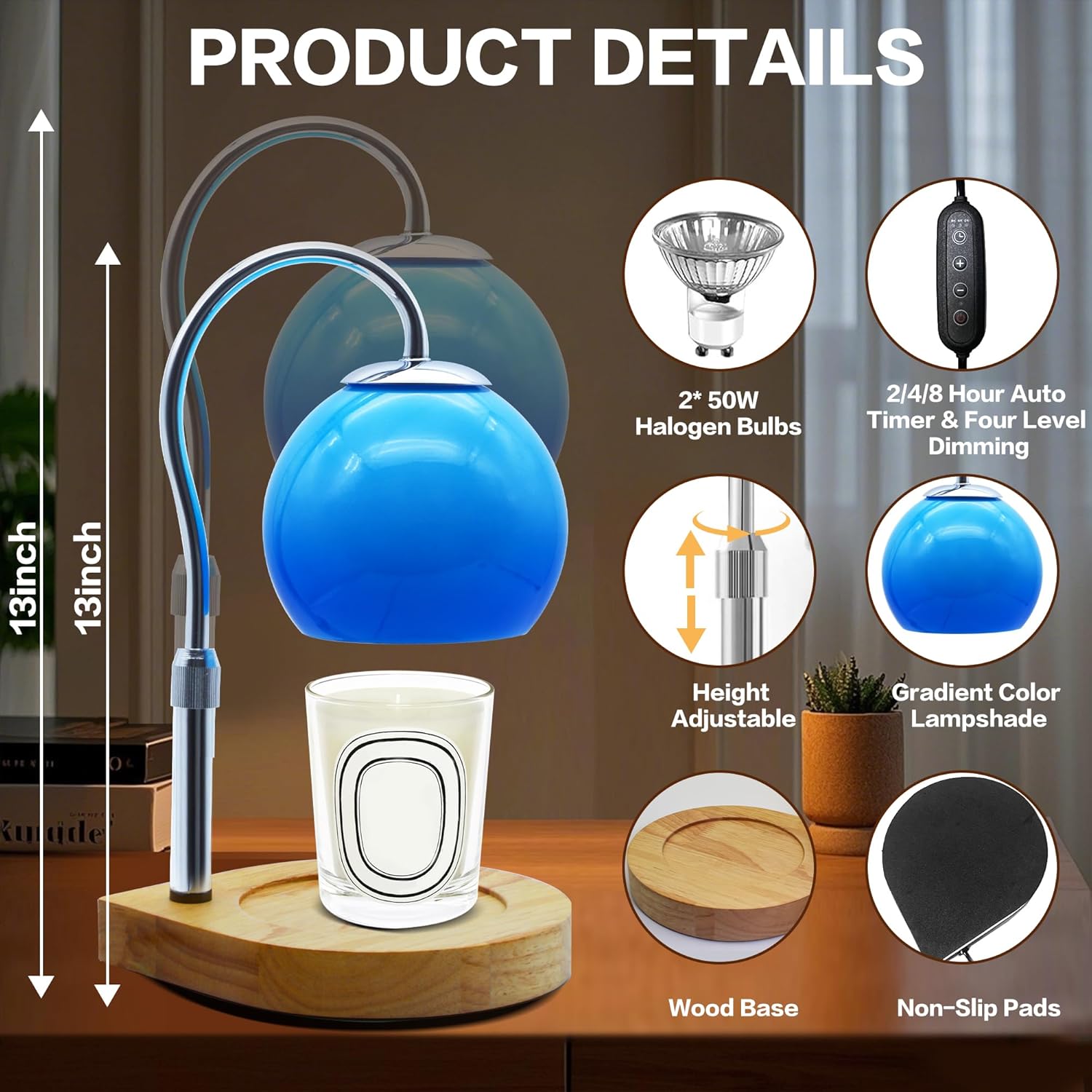 Candle Warmer Lamp with Timer  - Home Decor Free Images review and price