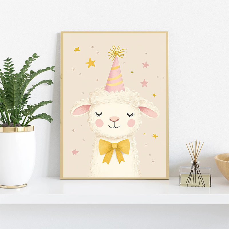 Cute Watercolor Unicorn Mermai - Watercolor Poster Print review and price
