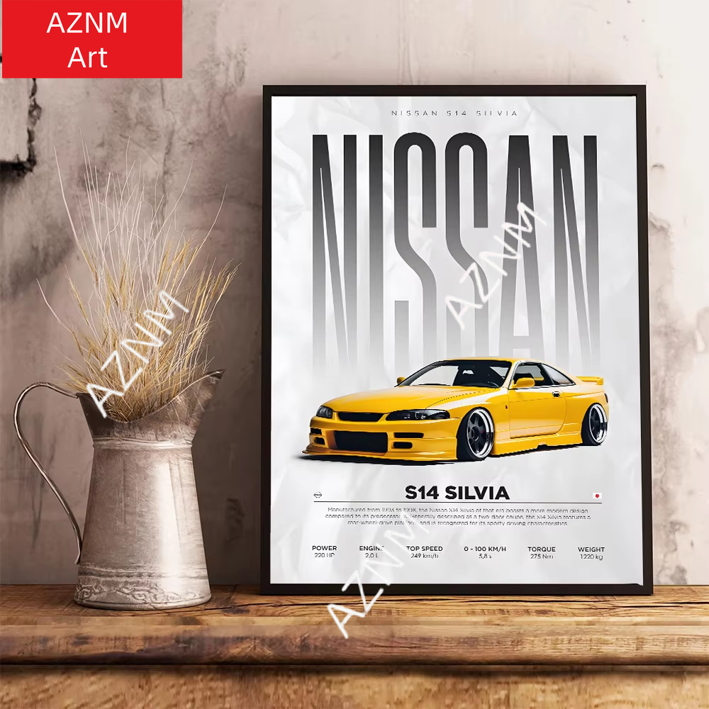 Famous Cars S14 F430 SF90 GTS  - Watercolor Poster Print review and price