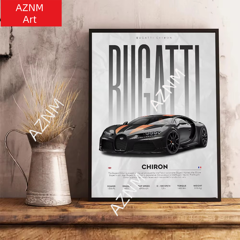 Famous Cars S14 F430 SF90 GTS  - Watercolor Poster Print review and price