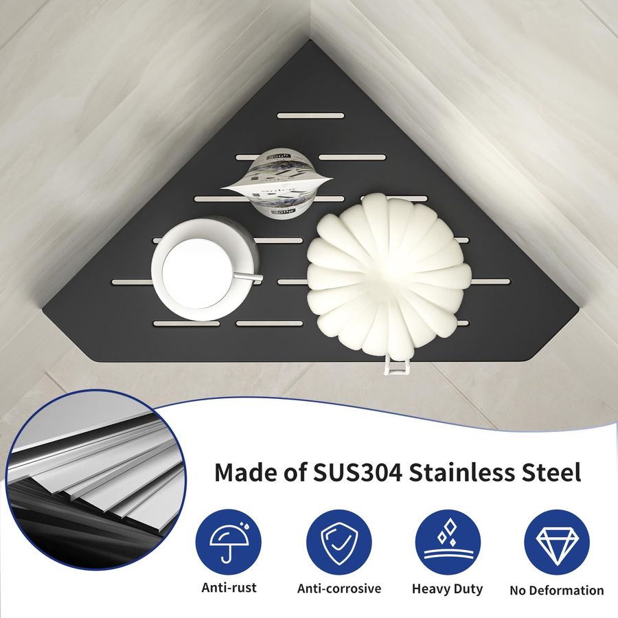 Shower Shelf 10 Matte Black 30 - Floating Shelves review and price