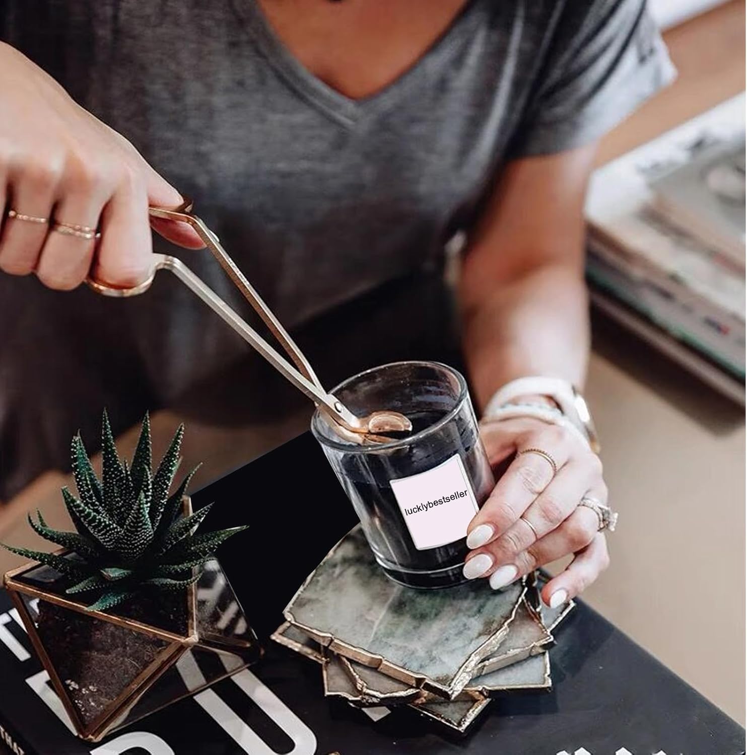 Candle Wick Trimmer with Snuff - Home Decor Free Images review and price