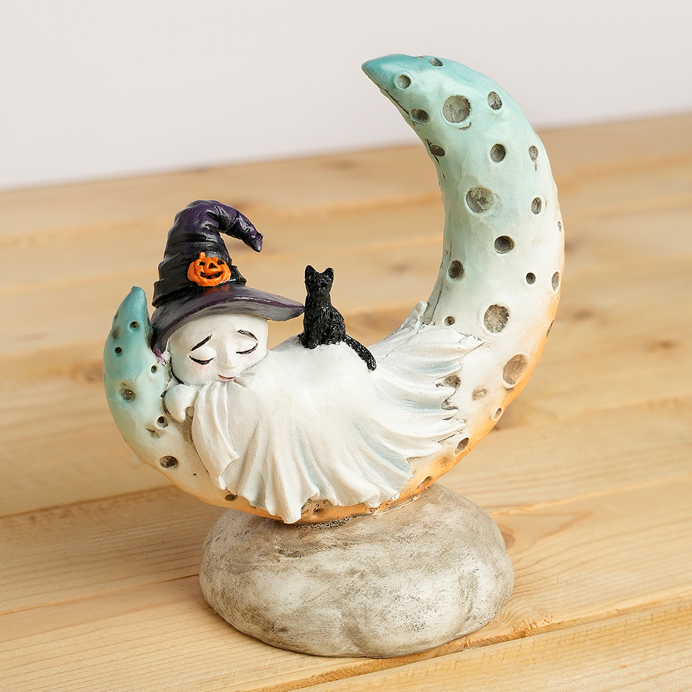 ERMAKOVA Eerie Moon Ghost Stat - Home Decor Garden Ideas review and price