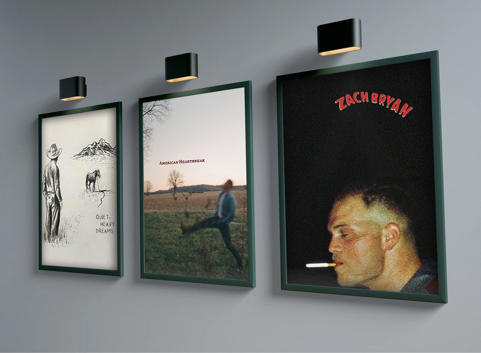 Pop Singer Zach Bryan Poster A - Home Decor Za review and price