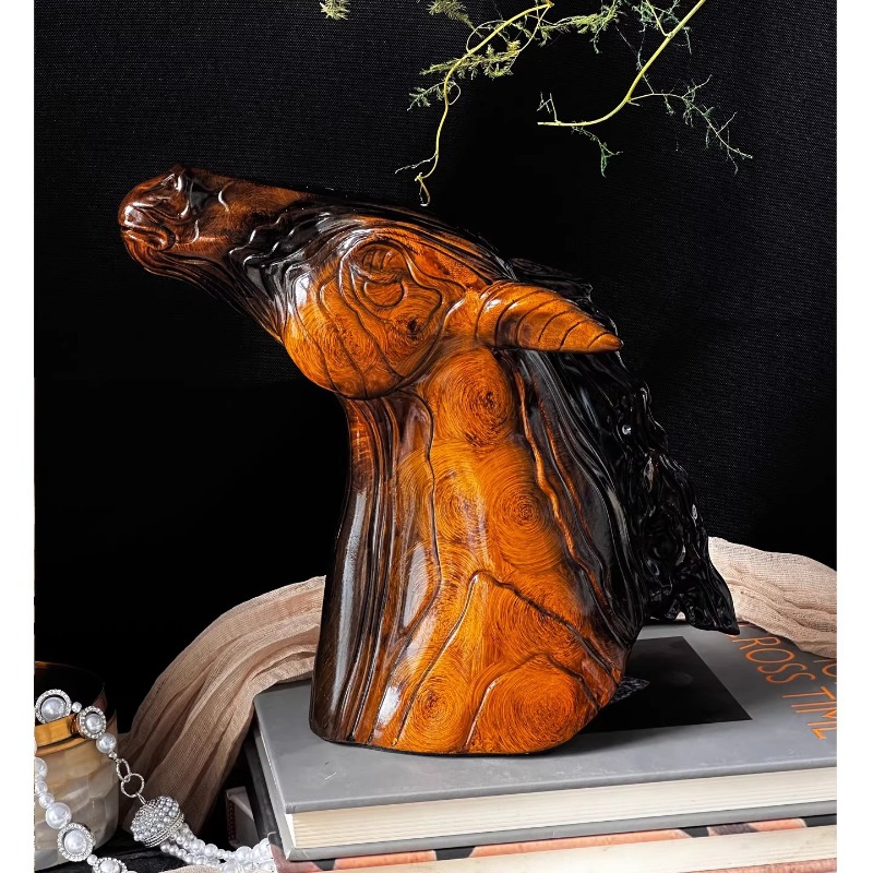 Vintage Resin Animal Horse Hea - Abstract Sculpture Resin review and price