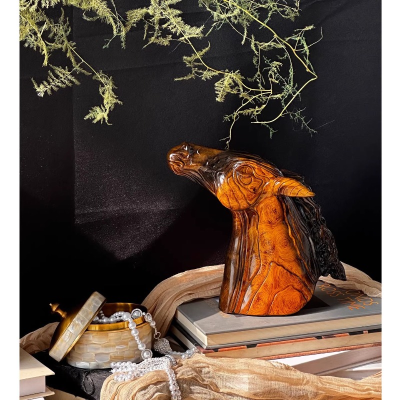 Vintage Resin Animal Horse Hea - Abstract Sculpture Resin review and price