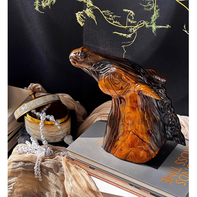 Vintage Resin Animal Horse Hea - Abstract Sculpture Resin review and price