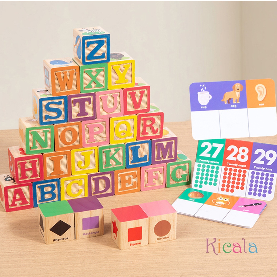 Montessori Wooden Number Block - Wooden Letter Sign review and price