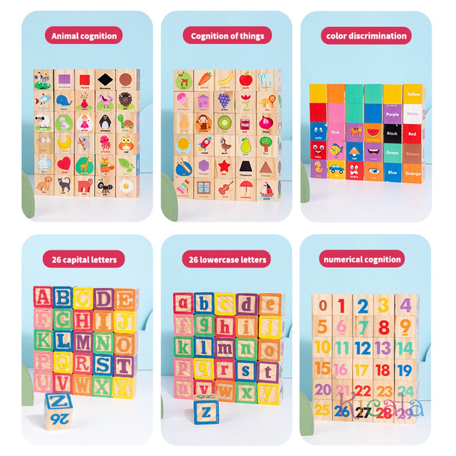 Montessori Wooden Number Block - Wooden Letter Sign review and price