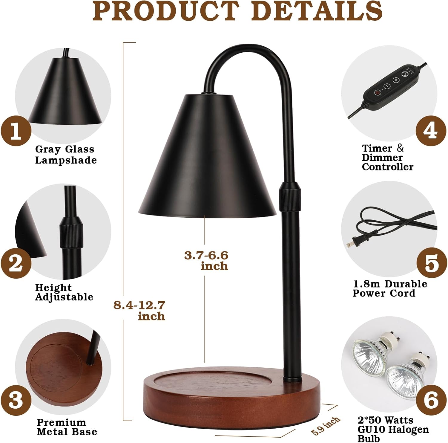 Candle Warmer Lamp with Timer  - Home Decor Free Images review and price