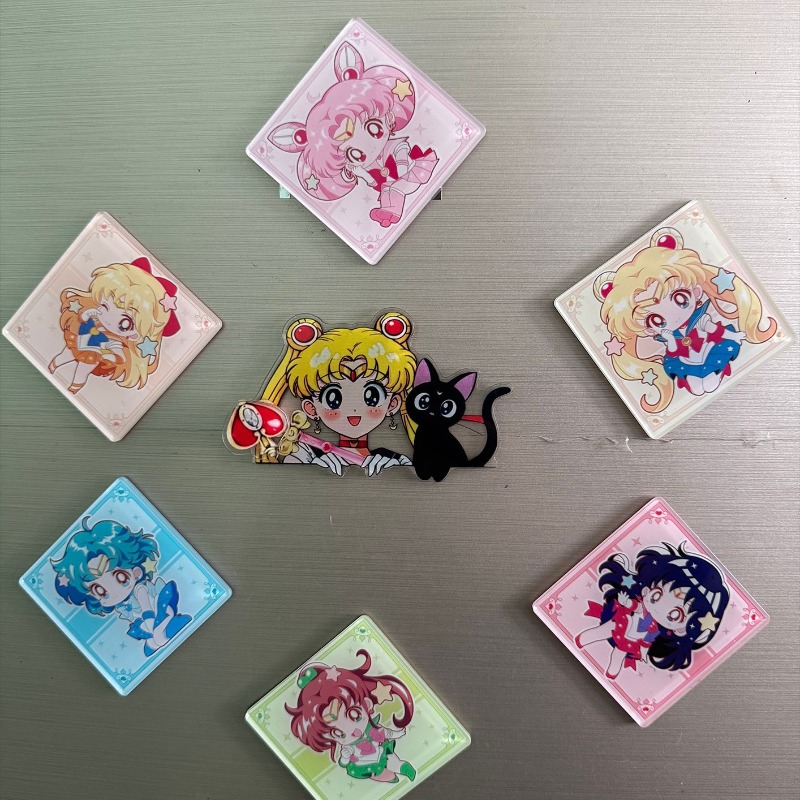 7Pcs/set Sailor Moon Anime Car - Home Decor Happy review and price