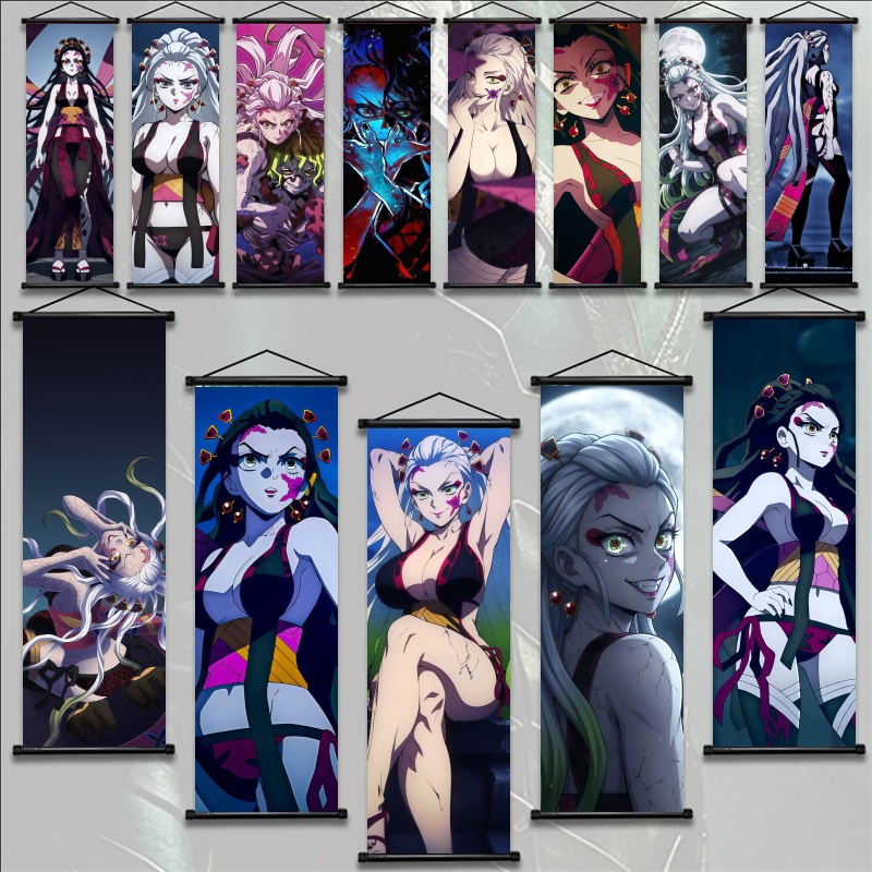Demon Slayer Daki Hanging Scro - Home Decor Fabric review and price