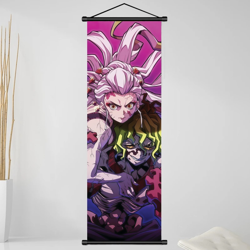 Demon Slayer Daki Hanging Scro - Home Decor Fabric review and price