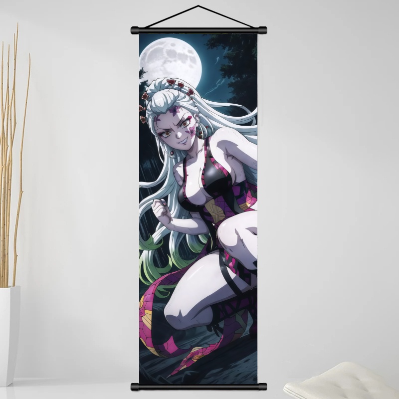 Demon Slayer Daki Hanging Scro - Home Decor Fabric review and price
