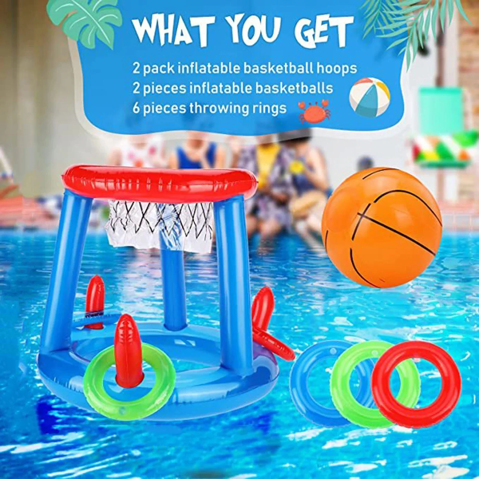 Inflatable Basketball Hoop & C - Floating Shelves review and price
