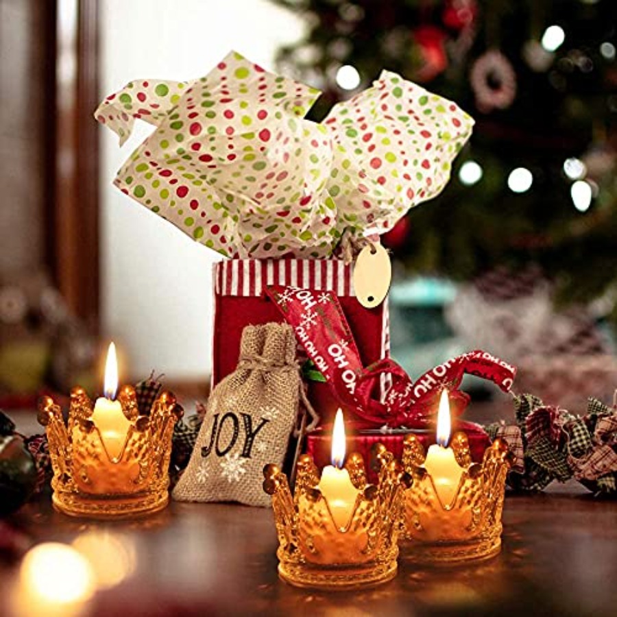 Crown Glass Tealight Candle Ho - Home Decor Glass review and price