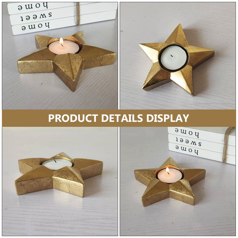 2Pcs Resin Craft Holders Eid M - Home Decor Resin review and price