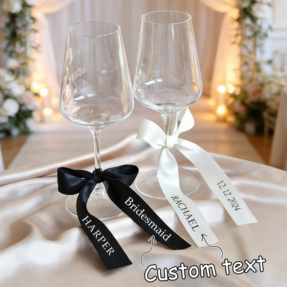 Custom Ribbon Customizable Per - Home Decor Glass review and price