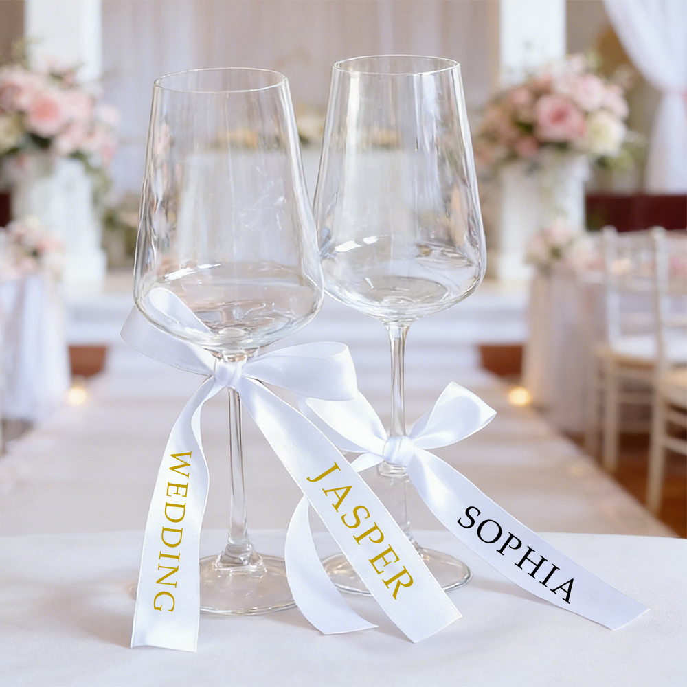 Custom Ribbon Customizable Per - Home Decor Glass review and price