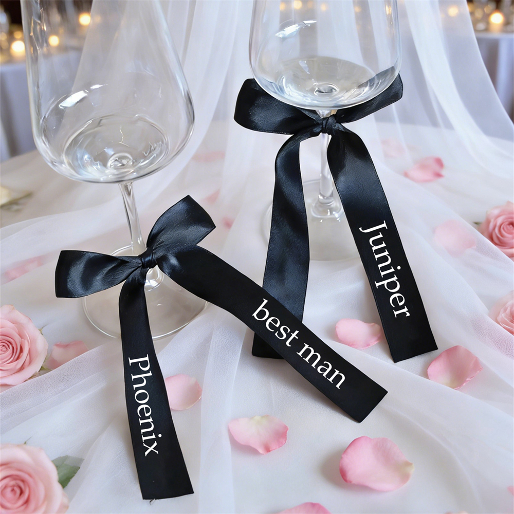 Custom Ribbon Customizable Per - Home Decor Glass review and price