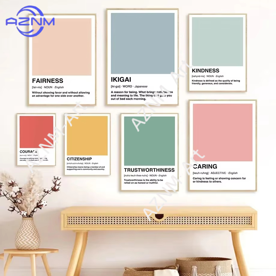 Pantone Colorful Dictionary Wa - Home Decor Yellow review and price
