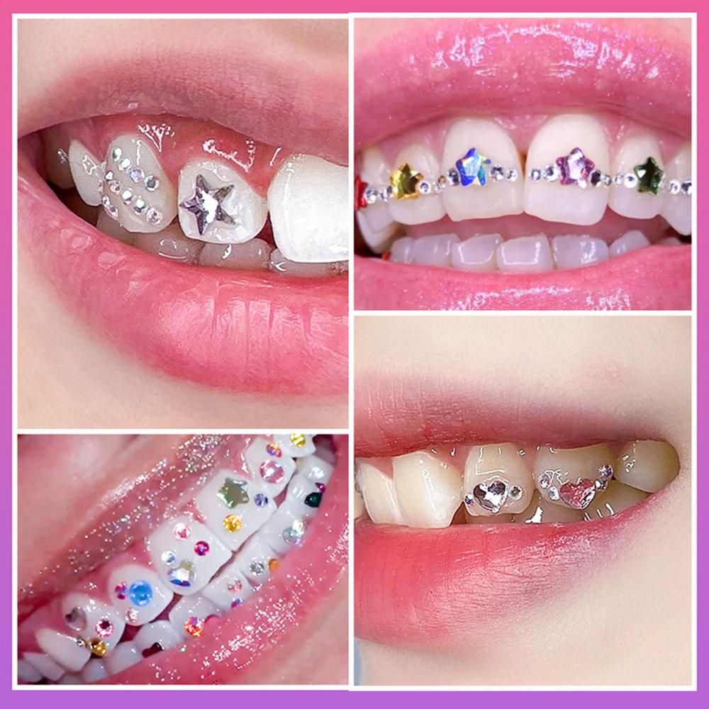 1set Tooth Gem Decoration Dent - Home Decor Glass review and price
