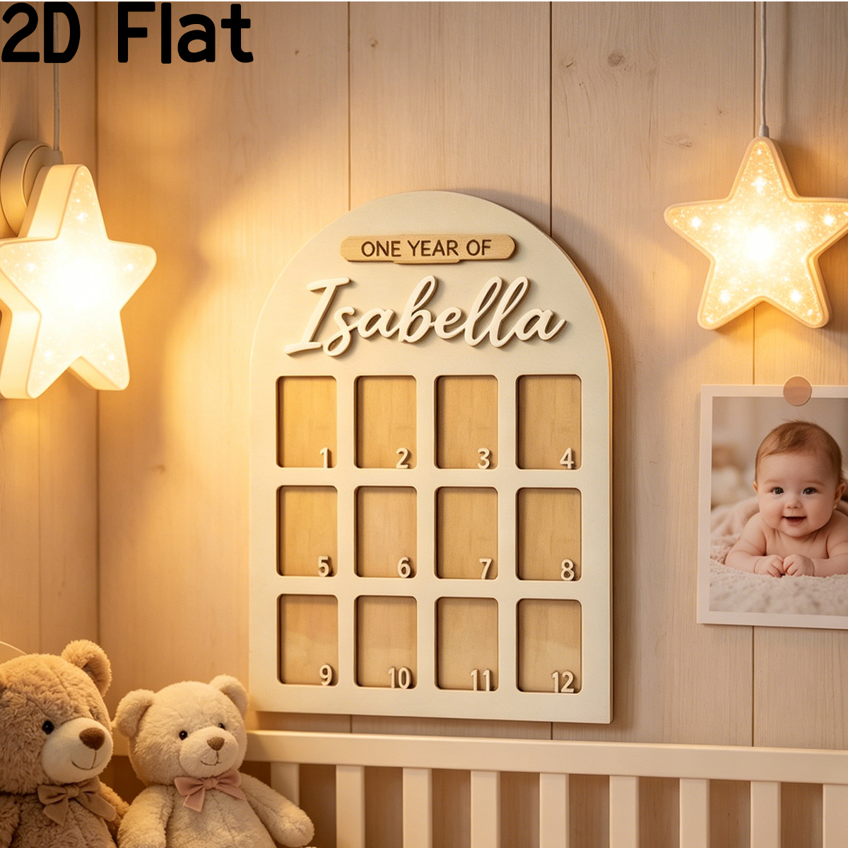 1Pc Custom Photo Record Board  - Home Decor Happy review and price