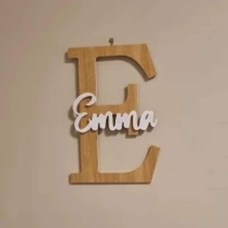 Custom Initials Sign Wooden Wa - Wooden Letter Sign review and price