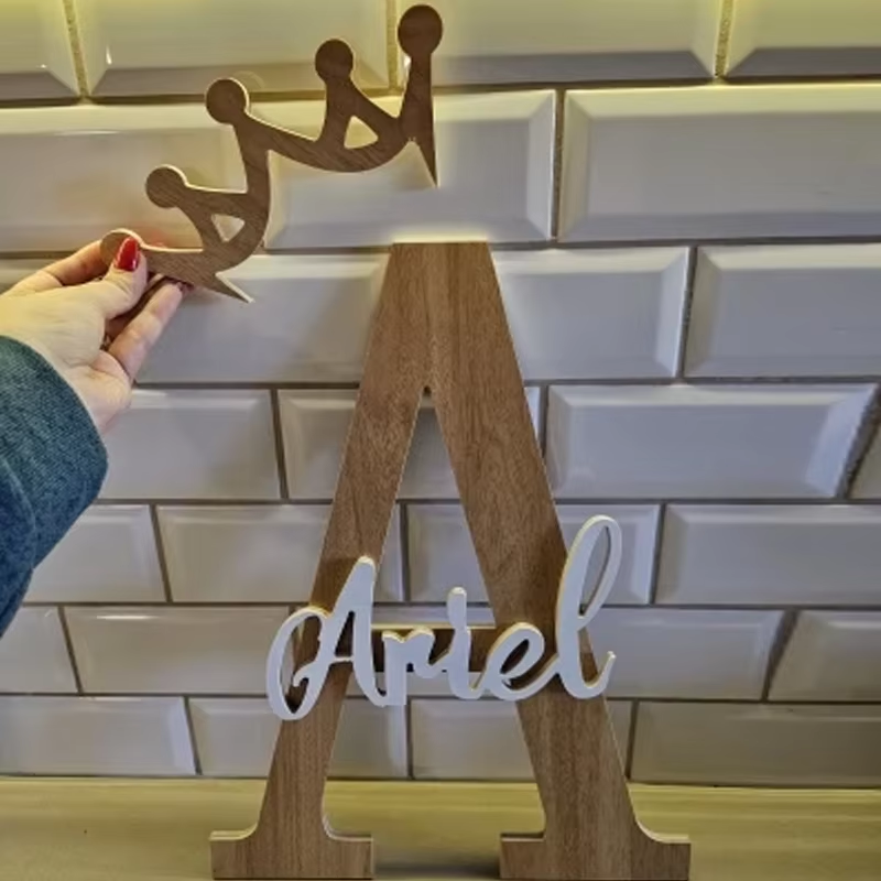 Custom Initials Sign Wooden Wa - Wooden Letter Sign review and price