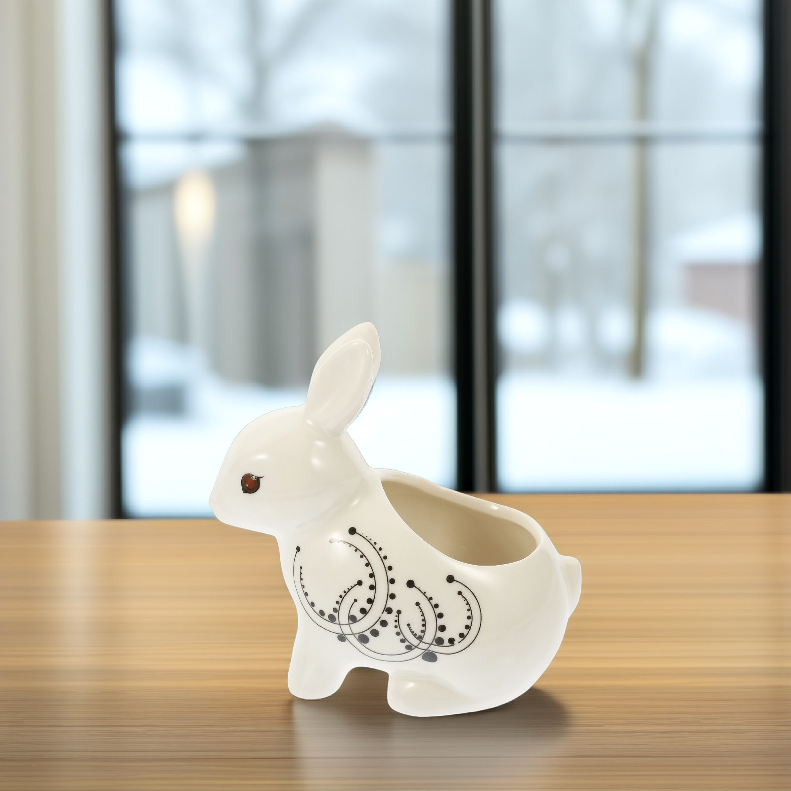 Rabbit Shaped Ceramic Flower P - Home Decor Garden Ideas review and price