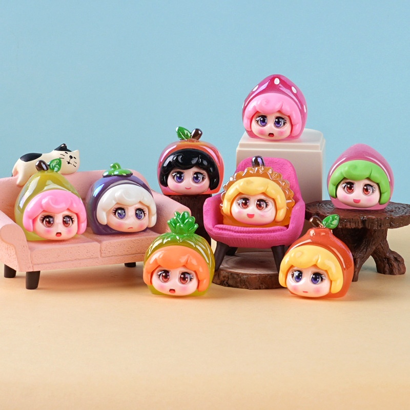 Cute Fruit Blind Box Beads Hom - Home Decor Resin review and price