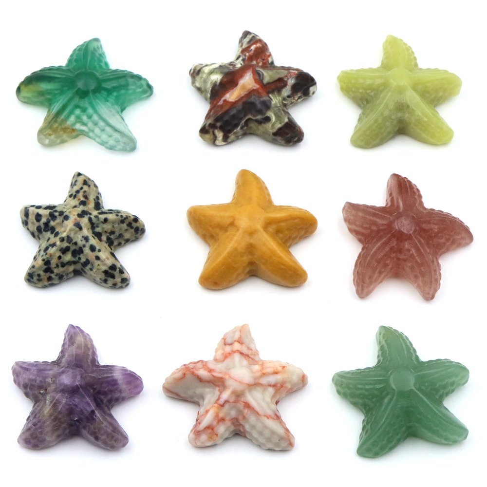 35mm Starfish Shape Statue Mar - Home Decor Glass review and price