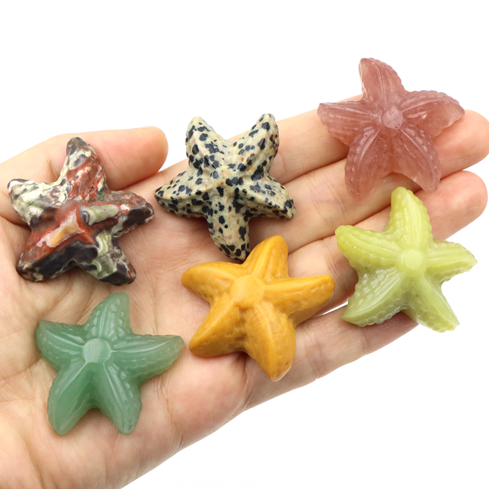 35mm Starfish Shape Statue Mar - Home Decor Glass review and price