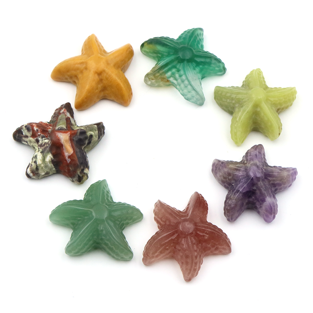 35mm Starfish Shape Statue Mar - Home Decor Glass review and price